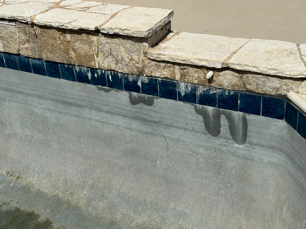 Pool Tile Media Blasting – $10 per Linear Foot
